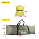 BAIGIO Foldable Storage Bag for Electric Scooter, Waterproof Travel Carrying Bag for Xiaomi M365 - 2