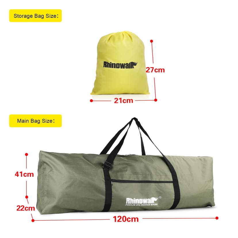 BAIGIO Foldable Storage Bag for Electric Scooter, Waterproof Travel Carrying Bag for Xiaomi M365 - 2