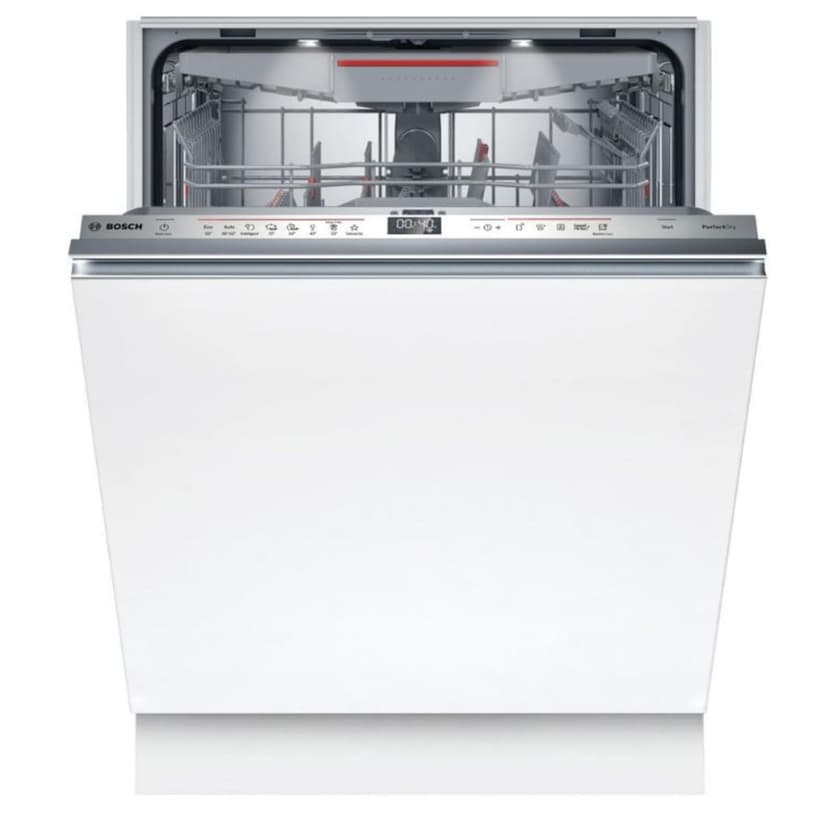 Bosch SMV6ZCX16E, Series 6, Fully Integrated Dishwasher with Cutlery Tray, 60 cm, Intelligent Program, Max Flex Baskets, Vario Tray, Rackmatik, Home Connect - 1