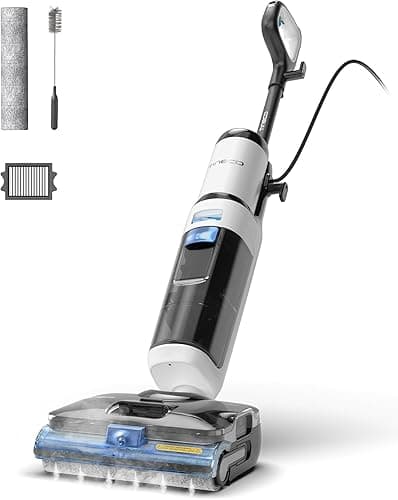 Tineco Floor One S6 Stretch Steam Wet Dry Vacuum Cleaner, Powerful Sucton, Anti-Tangle Design, Long Runtime, 180¡ã Lay-Flat