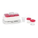 Tefal YY5425FB Multi Delices Express, Yogurt Maker, 6 Jars, Red, Yogurt at Home, 5 Automatic Programs, Milk Desserts, Curd and Soft Desserts, 140 ml Jars, 100% BPA Free, YY5425FB - 1