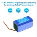 BURGARDEN 14,4V 3000mAh Batterie pour Liectroux C30B, C30B 2D, C30B 2D WiFi Robot Aspirateur, Blaupunkt BPK-VCBB1XB, pour Midea M4, Remplace pour MD-C30B, Blaupunkt D071-INR-CH-4S1P - 2