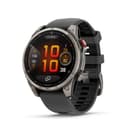 Garmin fēnix 8 Pro, 47mm LTE Premium multisport GPS smartwatch,AMOLED touch Screen,built in inReach technology, advanced health & training features,LED flashlight, up to 15 days battery life,Graphite - 1