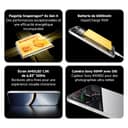 POCO F7 Smartphone, 12+256GB, Black, Flagship Snapdragon® 8s Gen 4, 6500mAh battery, 50MP Sony camera with OIS, 6.83 inch 1.5K 120Hz AMOLED display (Included power adapter) - 4