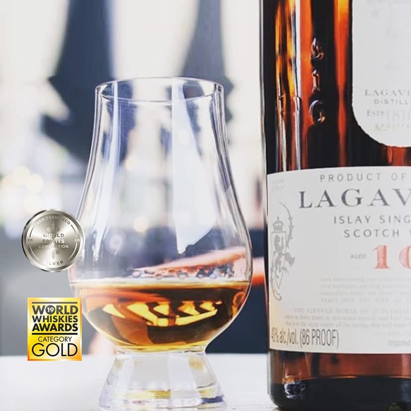Lagavulin 16 Year Old Islay Single Malt Scotch Whisky | 43% vol | 70cl | Smoky & Intense | Peat-Rich | Sweet & Salty Single Malt | Aged in Oak Casks | Perfect for Whisky Lovers | with Gift Box - 2