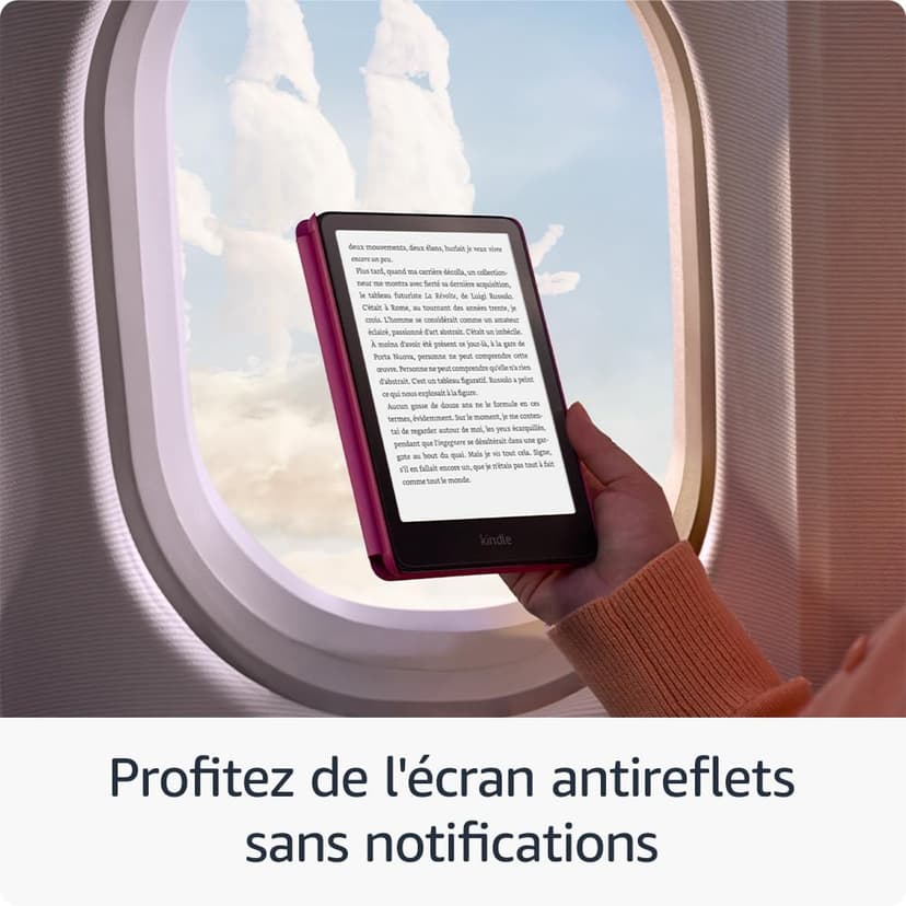 Amazon Kindle Paperwhite (Nouvelle génération) - Notre modèle le plus rapide avec un nouvel écran antireflets et une autonomie de plusieurs semaines - 16 Go - Sans publicités - Noir - 4