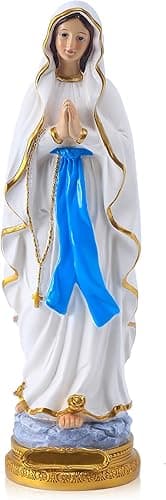 suruim Lourdes Virgin Mary Statue, 12 Inch Catholic Bless…