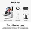 Insta360 GO 3S 64GB Arctic White - 4K Tiny Portable Vlogging Camera, Hands-Free POVs, Mount Anywhere, Stabilization, 140 Min Battery Life, 10m Waterproof, AI Editing, For Vlog, Travel, Outdoor - 8