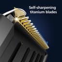 Philips Hairclipper Series 9000, Electric Shaver and Trimmer for Men, Digital Touch Control, Ultimate Power, Perfect Haircut, Titanium Blades, 400 Length Settings, 120 mins. of Cordless Use, Model HC9450/15 - 3