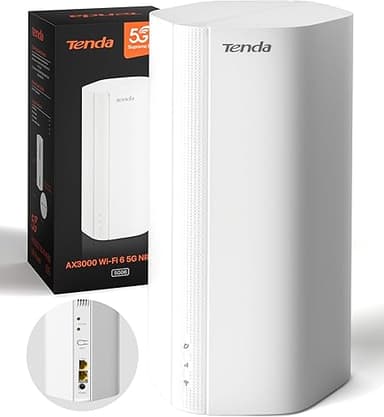 Tenda 5G06-5G NR Router with Dual SIM, 5G/4G LTE Router W…