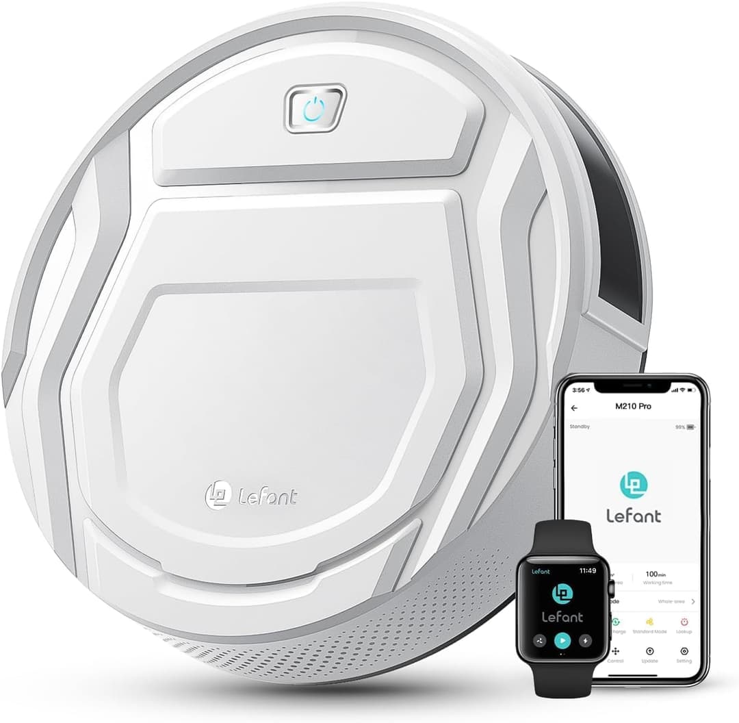 Lefant Robot Vacuum Cleaner, Robot Vacuum Cleaner, Slim S…