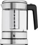 WMF KITCHENminis Bouilloire théière électrique en verre, 1 L, 1900 W, 5 niveaux de température, Maintien au chaud, Sans Fil, Qualité Schott Duran, Filtre thé intégré, Design Inox & Compact 0413180012 - 4