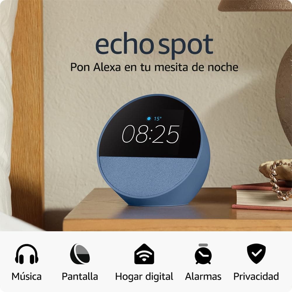 Amazon Echo Spot (Nouvelle génération) | Réveil connecté …
