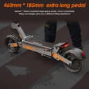 Trottinette électrique Pliable Kukirin, Moteur 800 W, Batterie 48 V 15 Ah, pneus 10 Pouces, autonomie 55 km, écran Tactile, Freins à Disque Avant et arrière（Version 2026） - 5