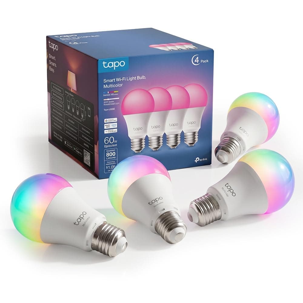 TP-LINK Smart Wi-Fi Light Bulb Multicol