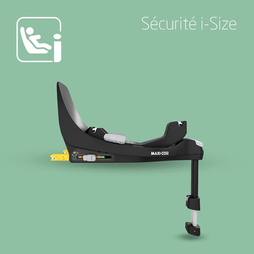 Maxi-Cosi FamilyFix 360 i-Size Base, Rotating Car Seat System, 360 Swivel ISOFIX Base, 0-4 Years (40-105 cm), One-Hand FlexiSpin Rotation, TravelSafe Rotation Control, Click & Go, Black - 2