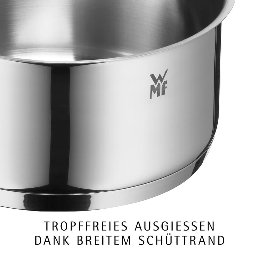 WMF Provence Plus Cromargan Pot Set, Silver, 5-Piece - 5