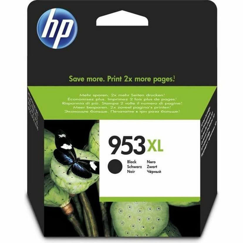 HP L0S70AE 953XL High Yield Original Ink Cartridge, Black, Single Pack - 1
