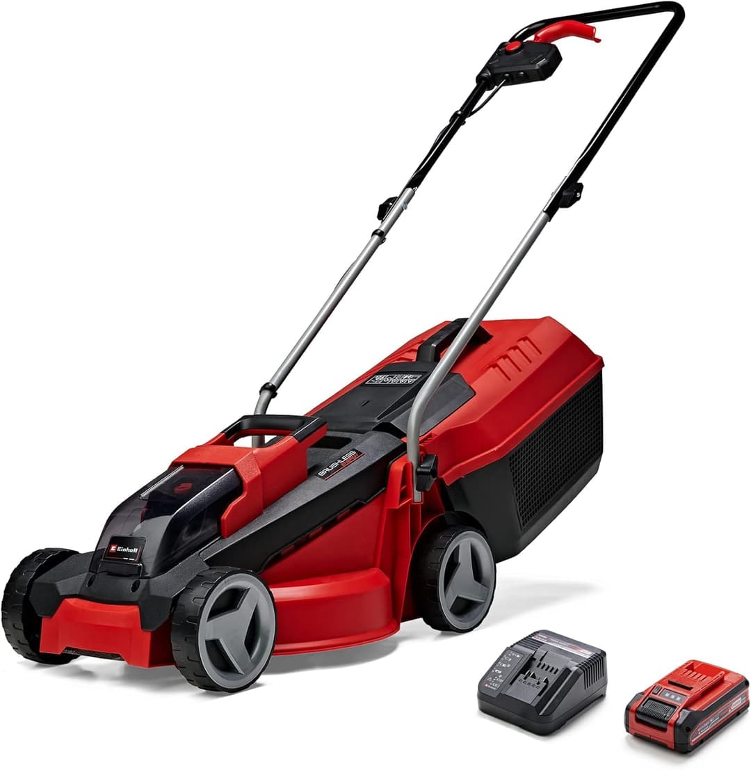 Einhell Tondeuse à Gazon sans Fil GE-CM 18/30 Li Kit Powe…