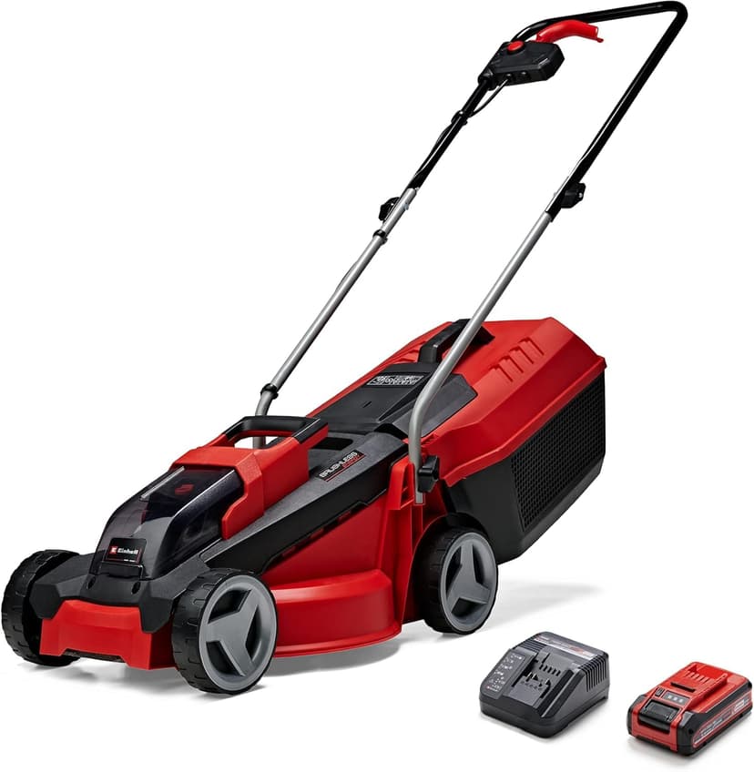 Einhell Tondeuse à Gazon sans Fil GE-CM 18/30 Li Kit Powe… - 1