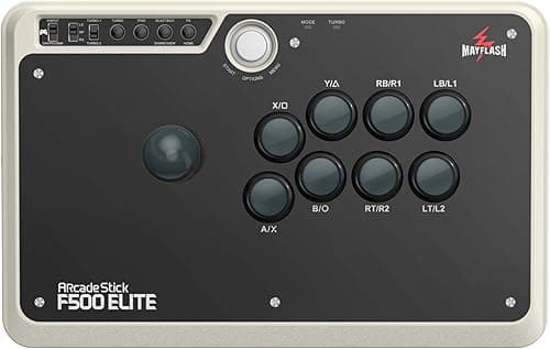 MAYFLASH Arcade Stick F500 Elite with Sanwa Buttons and J…