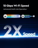 Cudy Tri-Band WiFi 7 BE11000 Router, 6-Stream 10 Gbps, 4 × 2.5G Ports, Up to 11000Mbps, VPN Server and Client, Cudy APP and Mesh, 6 × High-gain Antennas, WR11000 - 5