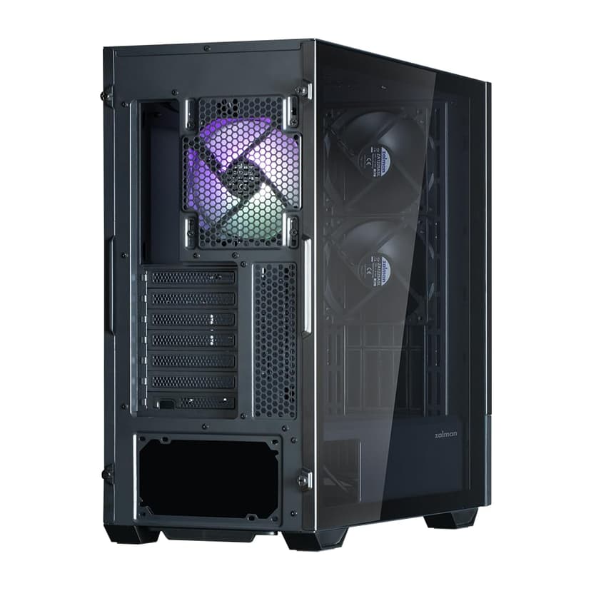 Zalman Z10 DS Medium Tower Case with 15.6 Inch Screen Black - 2