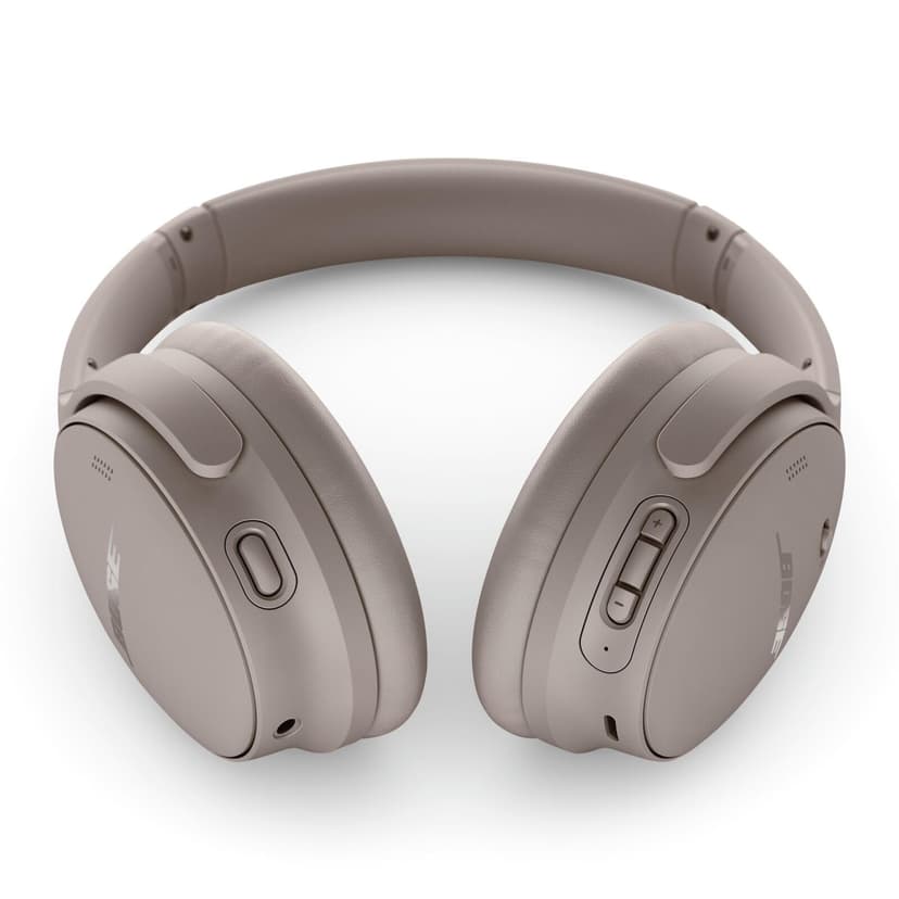 Bose QuietComfort Wireless Noise Cancelling Headphones, Bluetooth Over Ear Headphones with Up To 24 Hours of Battery Life, Sandstone - Limited Edition - 4
