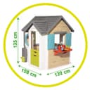 Smoby - Garden Playhouse for children for indoors and outdoors. Includes plant pots, planting label tags and watering can. For boys and girls aged 2 and over - 6
