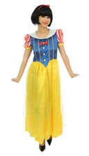 Costume Princesse Jaune Bleu Adulte PtitClown - 2