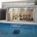 WYBOT (Nouveau Modèle) Robot Piscine sans Fil C2 Vision-A avec caméra IA, Filtration Ultra-Fine, Forte Aspiration, Nettoyage Fond/parois & Ligne d’Eau, Navigation Intelligente – NoirVertProfond - 9