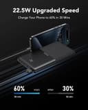 VRURC Power Bank 30 000 mAh 22,5 W Powerbank USB C Charge Rapide Batterie Externe pour téléphone Portable avec 4 Sorties et 3 entrées Chargeur Portable Compatible avec iPhone, Huawei, tablettes, etc - 3