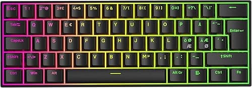 MCHOSE ACE60 Pro HE Magnetic Gaming Keyboard, 60% Wired G…