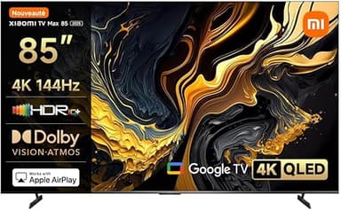 XIAOMI TV Max 85 2025, Google TV, 85 inch, QLED, 144Hz, S…