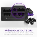 NZXT C850 Gold Core - 850W ATX 3.1 Power Supply - 80 PLUS Gold - Cybenetics Platinum - Fully Modular - PCIe 5.1 600 W 12 V-2x6 - Zero RPM Fan - 10°C Capacitors - Black - 5