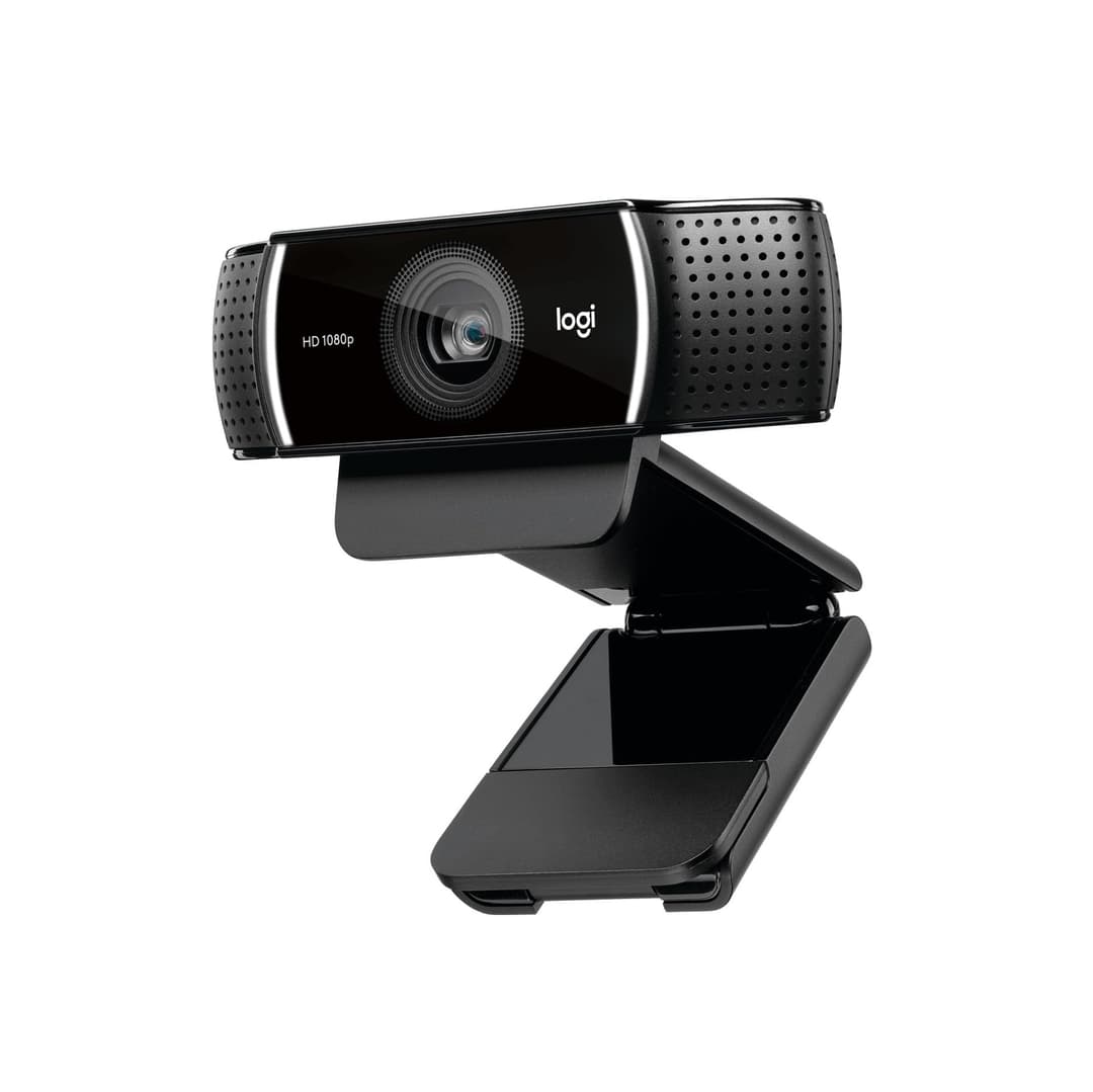 Logitech C922 Pro Stream Webcam, Streaming Ultrarapide HD 1080p/30ips/HD 720p/60ims, Audio Stéréo, Correction HD, Mise au Point Automatique, Youtube, Twitch, Camera PC/Mac/Portable/Macbook/Tablette