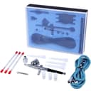 Timbertech Airbrush Kit with Air Compressor ABPST05 With Powerful Airflow and High Working Pressure for Hobbies Crafts Nail Art Tattoos Cake Decorating Cosmetics Auto-Motorcycle Graphics and so on - 6
