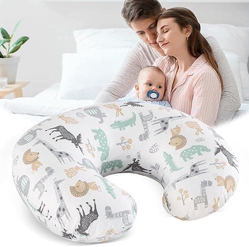 KBIBCK Nursing Pillow, Nursing Pillow Cover Made of 100% …