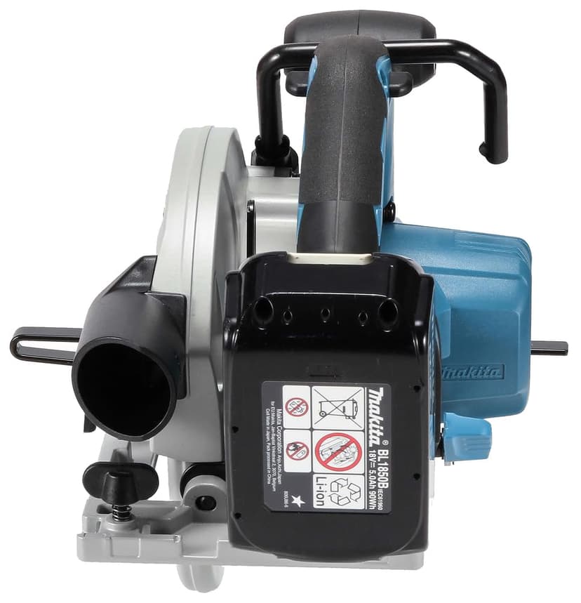 Makita DHS680ZJ Scie circulaire Brushless 18 V Li-Ion Ø 165 mm + coffret Makpac Bleu - 2