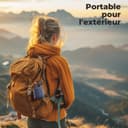 RIENOK Bluetooth Speaker Wireless Portable Waterproof Speaker with Lights FM Radio 15-Hour Playtime Bluetooth 5.3 TF Card USB Playback Mini for Home Garden Party Camping Travel - 8