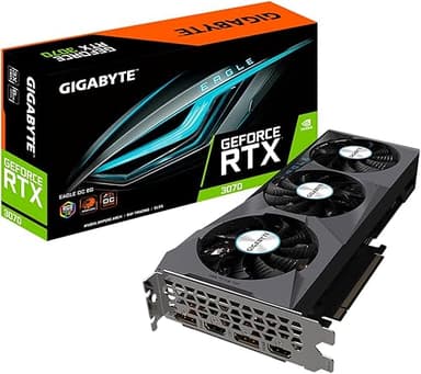GIGABYTE GeForce RTX 3070 Eagle OC 8G (rev. 2.0) NVIDIA 8…