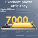 XIAOMI POCO M7 Smartphone 6GB+128GB Massive 7000mAh (typ) Battery Immersive 6.9" FHD+ Display Powerful Snapdragon® 685 (Black) - 2