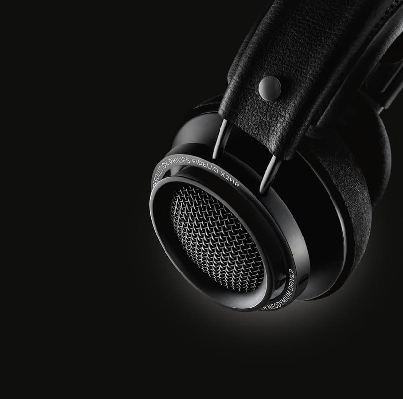 Philips Fidelio X2HR Over-Ear High Resolution Wired Headphones | Open-Back Design | Double-Layered Ear Shells | 50 mm Neodymium Drivers | Deluxe Memory Foam Earpads - 4