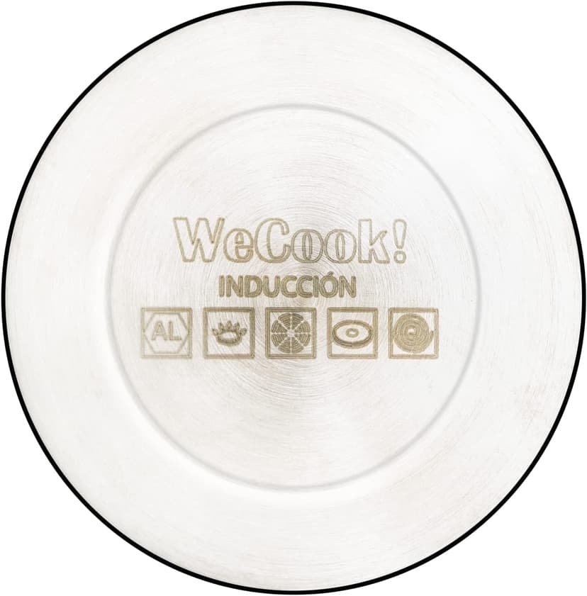 WECOOK! Luccia Italian Coffee Maker, Induction, Aluminium, Express, 1 – 3 Cups Coffee, Suitable for All Kitchens, Black, Silicone Seal Seal, Safety Valve. - 8