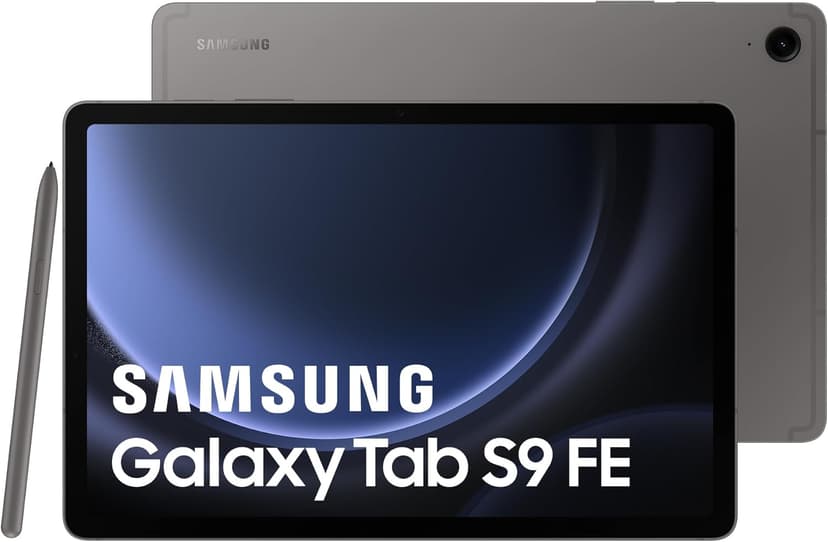 Samsung Galaxy Tab S9 FE Tablette, 10.9'' Wifi 128Go, S Pen inclus, Batterie longue durée, Certification IP 68, Anthracite, Version FR - 1