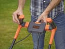 Black + Decker bemw451bh-qs Wired Lawnmower 3 Height 32 cm, 1200 Watt, Orange - 8