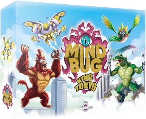Nerdlab Games Mindbug x King of Tokyo Jeu de cartes strat…