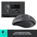 Logitech M705 Marathon Wireless Mouse, 2.4 GHz with USB Unifying Mini-Receiver, 1000 DPI Laser Grade Tracking, 7-Buttons, Extra Thumb Buttons, 3-Year Battery Life, PC / Mac / Laptop - Black - 4