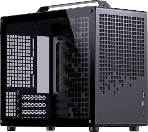 Jonsplus MATX Handle Case Z20 - Schwarz