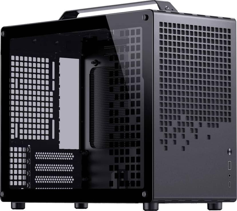 Jonsplus MATX Handle Case Z20 - Schwarz - 1